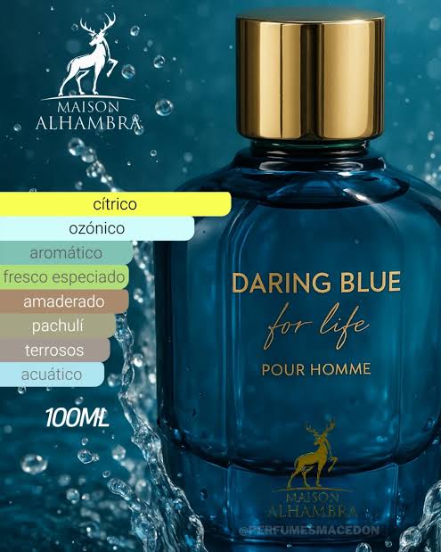 Daring blue for life ( pour homme) Maison Alhambra [100ml]